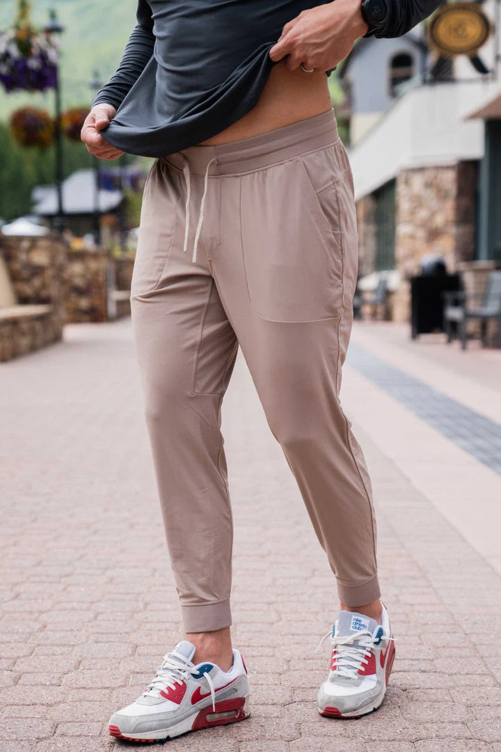 Performance Jogger- Cobblestone