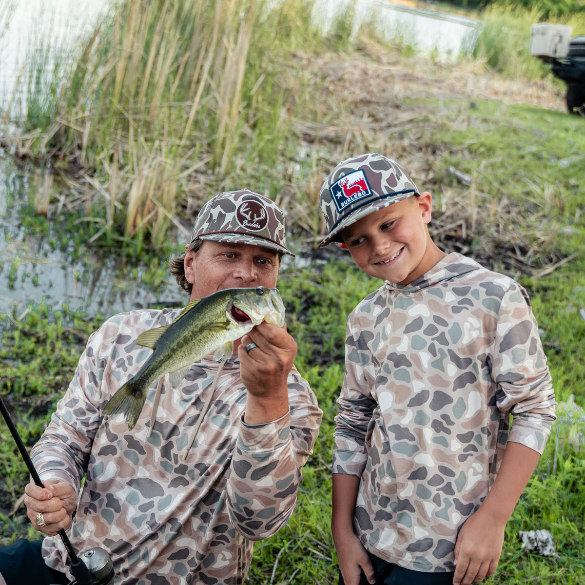 Youth Performance Hoodie- Pintail Camo