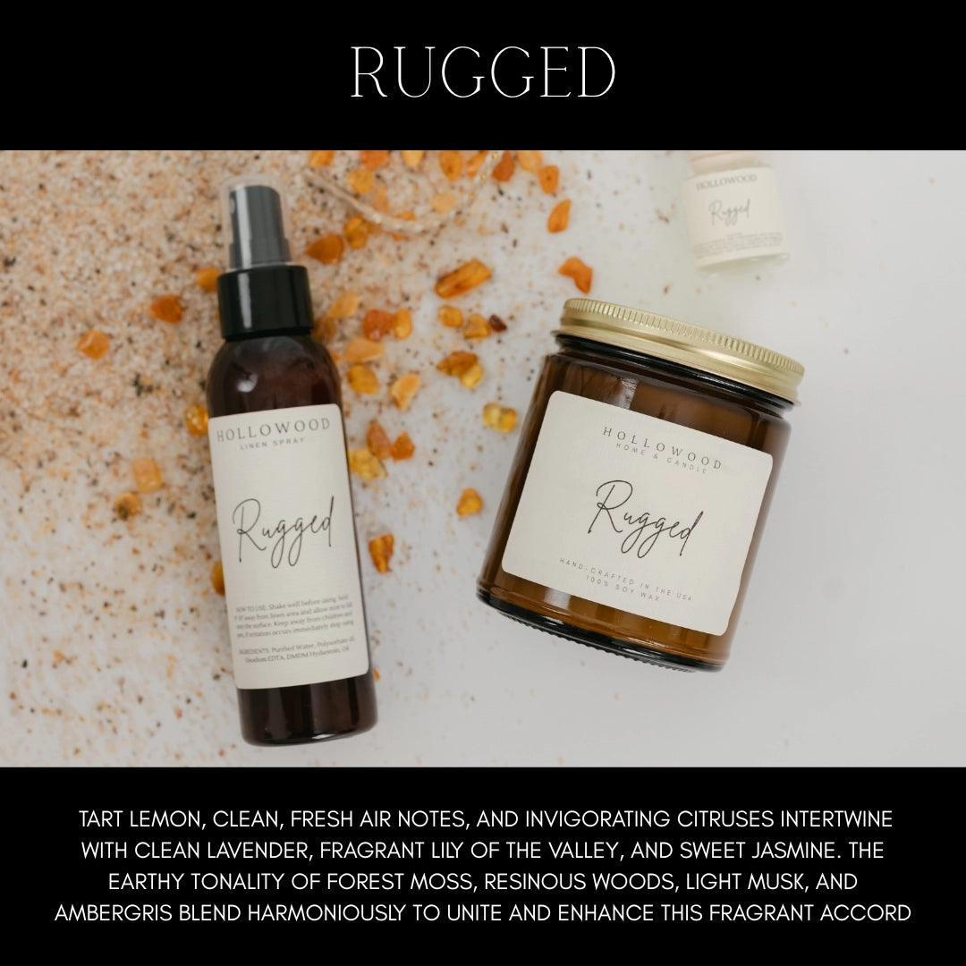 Rugged 8 oz Candle