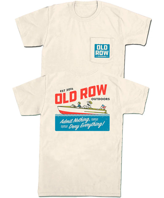 Old Row Vintage Boat Pocket Tee