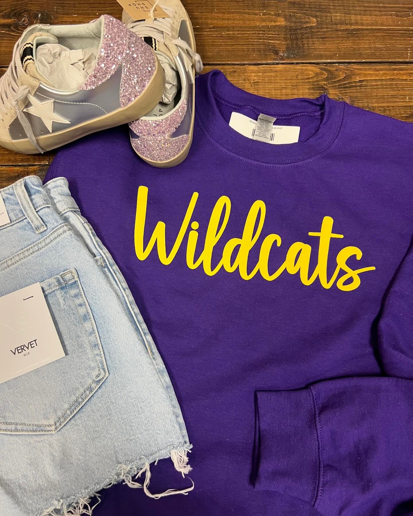 Wildcat Puff Sweatshirt