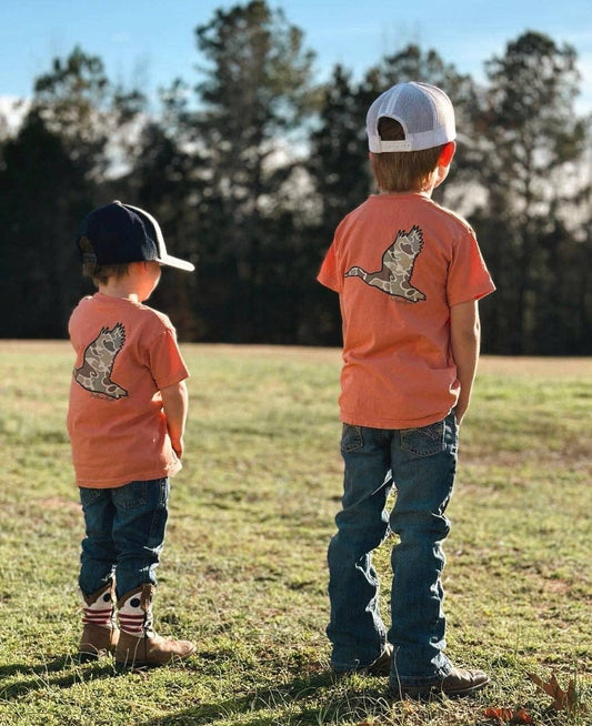 Youth Wings Up Camo Tee