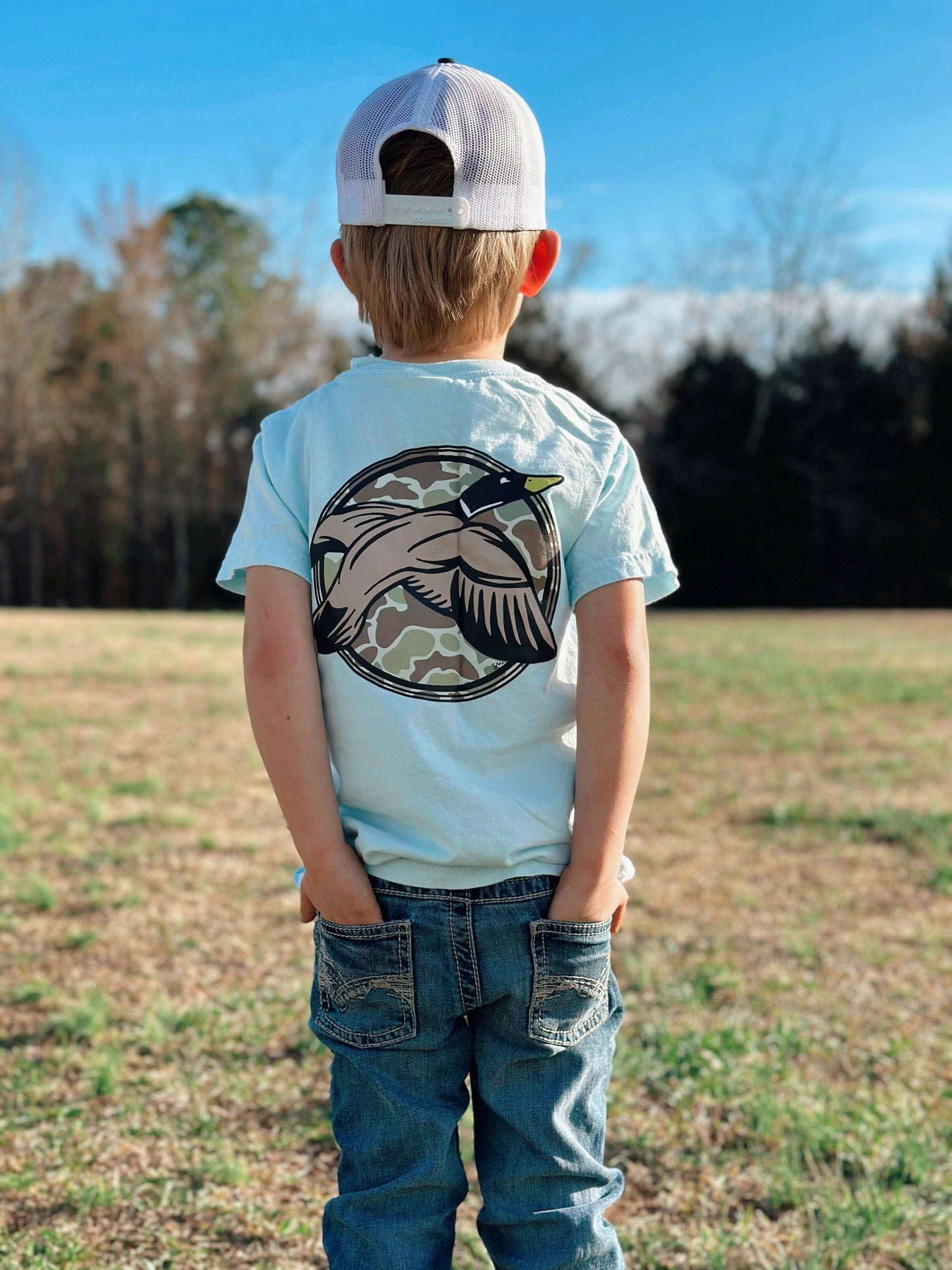 Youth Camo Mallard Tee