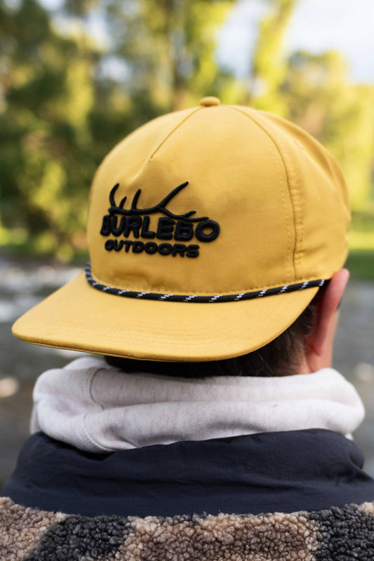 Cap - Mustard Elk Horn Logo