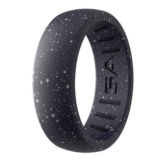 Silicone Ring | Speckle | Black/Grey